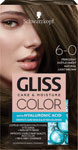 Gliss Color farba na vlasy 6-0 Prirodzený svetlohnedý 60 ml - Teta drogérie eshop