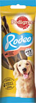 Pedigree žuvacie pochúťky Rodeo s hovädzím pre psov 4 ks 70 g - Teta drogérie eshop