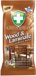Green Shield vlhčené obrúsky drevo lamináty 50 ks