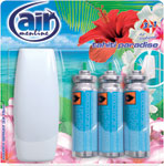Air menline happy osviežovač vzduchu s rozprašovačom Tahiti Paradise 3x15 ml 