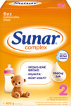 Sunar Complex 2 pokračovacie dojčenské mlieko 600 g