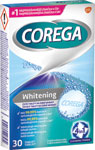 Corega čistiace tablety na zubné náhrady Whitening 30 ks