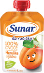 Sunar Do ručičky ovocná kapsička marhuľa 4m+ 100 g