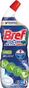 Bref WC čistič Excellence Gel Color Aktiv+ Citrus 700 ml