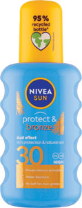 Nivea Sun Protect & Bronze sprej na opaľovanie podporujúci zhnednutie OF 30 200 ml