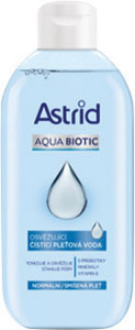 Astrid osviežujúca čistiaca pleťová voda Aqua Biotic 200 ml