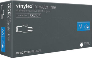 Vinylex rukavice vinylové nepudrované M 100 ks