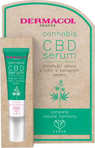 Dermacol upokojujúce pleťové sérum cannabis CBD 12 ml