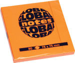 KOH-I-NOOR blok GN neon oranžový 75x75 80 listov