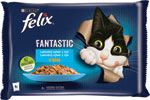 Felix Fantastic s lososom a platesou v želé 4 x 85 g