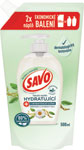 Savo tekuté mydlo hydratujúce s antibakteriálnou zložkou - náplň 500 ml