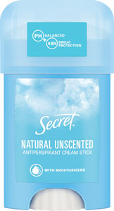 Secret antiperspirant cream stick Natural unscented 40 ml