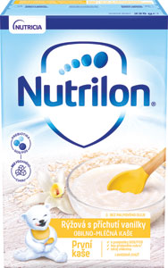 Nutrilon Pronutra prvá mliečna kaša ryžová s príchuťou vanilky 225 g