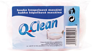 Q-Clean huba kúpeľňová masážna - mix variant