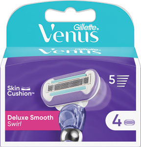 Venus Swirl Extra Smooth náhradné hlavice 4 ks