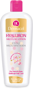 Dermacol čistiaca micelárna voda Hyaluron Micellar Lotion s kyselinou hyalurónovou 400 ml