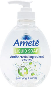 Ameté tekuté mydlo s antibakteriálnou prísadou 300 ml