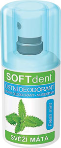 SOFTdent ústny deodorant mäta