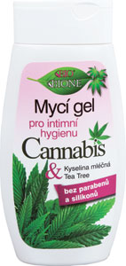 Bio Cannabis Gél na intímnu hygienu 260 ml