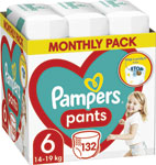 Pampers Pants plienkové nohavičky veľkosť 6 132 ks mesačné balenie - Teta drogérie eshop