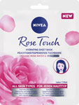 Nivea textilná maska Rose Touch 1 ks - Teta drogérie eshop