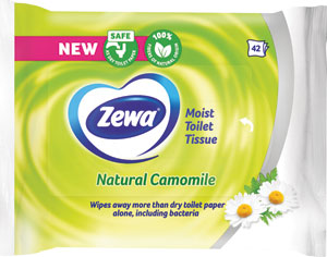 Zewa vlhčený toaletný papier Camomile 42 ks