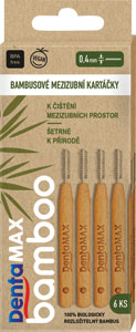 DentaMax medzizubné kefky Bamboo 0,4 mm 6 ks