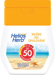 Helios Herb mlieko na opaľovanie OF 50 50 ml