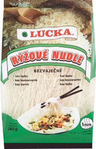 Lucka ryžové rezance 1 mm bez lepku 240 g