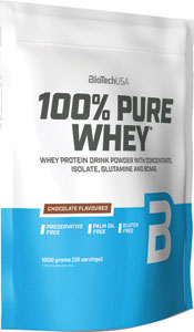 BiotechUSA 100% Pure Whey proteín Chocolate 454 g