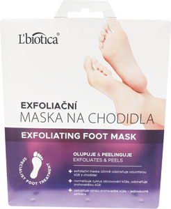 L'Biotica exfoliačná maska na nohy 1 pár