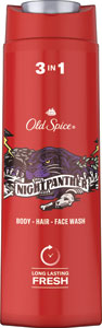 Old Spice sprchový gél a šampón 3v1 Night Panter 400 ml