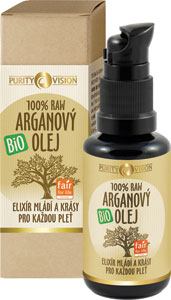 Purity Vision Raw Bio Arganový olej 100 ml