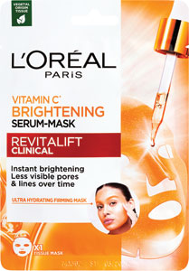 L'Oréal Paris Revitalift Clinical rozjasňujúca pleťová maska s vitamínom C 26 g