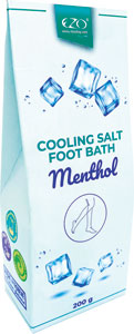 COOLING soľ do kúpeľa Menthol 200 g
