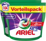Ariel gélové tablety Color+ 104 ks