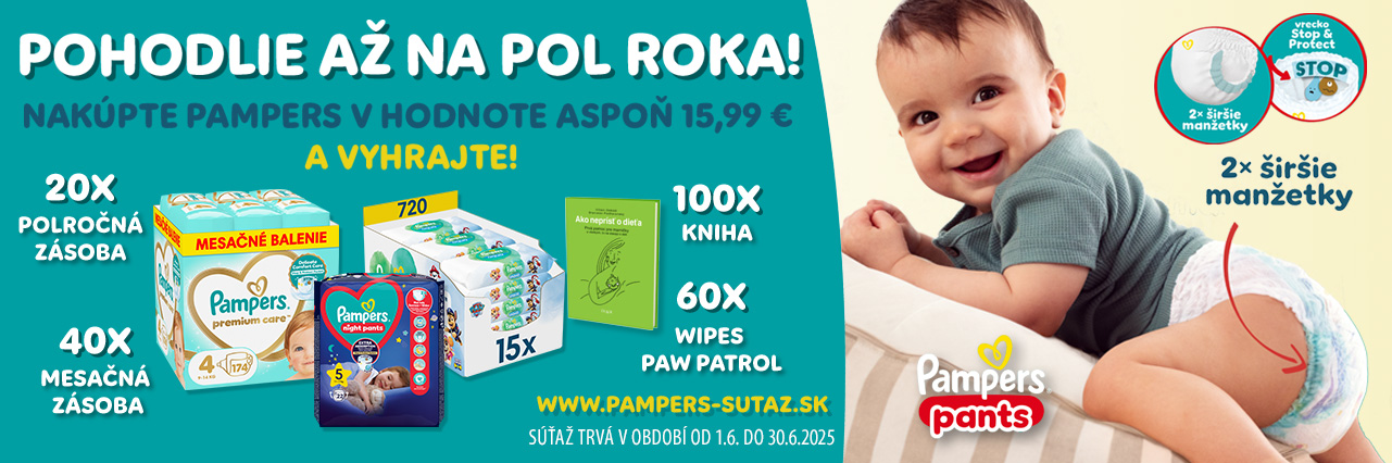 Pampers súťaž