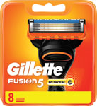Gillette Fusion náhradné hlavice Power 8 ks - Ameté holiaci strojček 4 brity 2 ks náhradné hlavice | Teta drogérie eshop