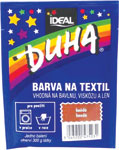 Duha farba na textil hnedá 15g - Teta drogérie eshop