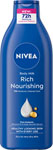 Nivea výživné telové mlieko Body Milk 400 ml