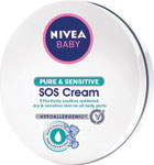 Nivea Baby SOS krém Pure&Sensitive 150 ml - Teta drogérie eshop