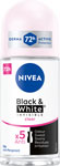 Nivea guľôčkový antiperspirant Black & White Invisible Clear 50 ml - Teta drogérie eshop