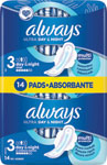 Always Ultra hygienické vložky Night 14 ks - Always Platinum hygienické vložky Super 26 ks | Teta drogérie eshop