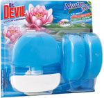 Dr. Devil tekutý WC blok Lotus Lagoon 3x55 ml 