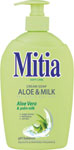 Mitia tekuté mydlo s dávkovačom Aloe & Milk 500 ml - Teta drogérie eshop