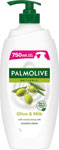 Palmolive sprchovací gél Naturals Olive Milk pumpa 750 ml - Dove sprchový gél peeling 225 ml Gran.jabl. | Teta drogérie eshop