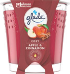 Glade sviečka Cosy Apple&Cinnamon 129 g - Teta drogérie eshop