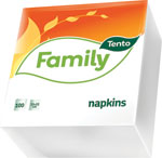 Tento servítky Family 100 ks - Verytis servítky biele 33 x 33 cm 70 ks  | Teta drogérie eshop