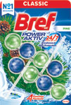 Bref tuhý WC blok Power Aktiv Pine 2 x 50g - Teta drogérie eshop