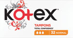 KOTEX tampóny Normal 32 ks